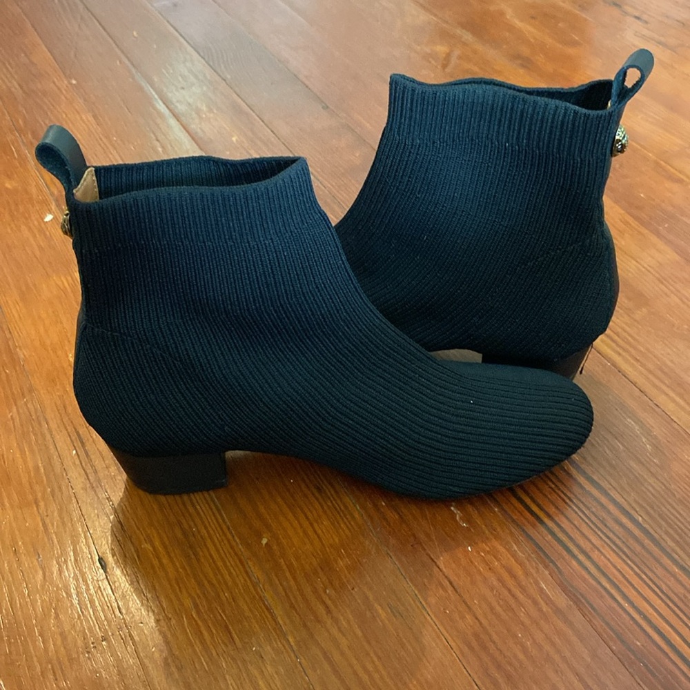 Kurt Geiger Women’s Ribbed Black Ankle Sock Boots size 7.5 - Picture 6 of 9